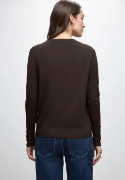 Pullover mit Knopfdetail