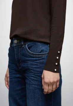 Pullover mit Knopfdetail