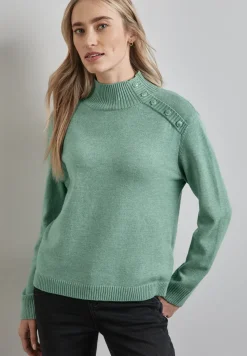 Pullover mit Knopfdetail