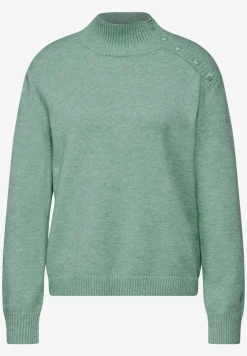 Pullover mit Knopfdetail