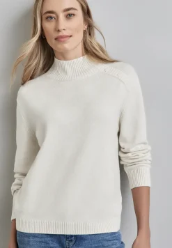 Pullover mit Knopfdetail