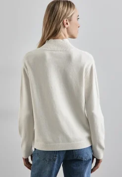 Pullover mit Knopfdetail