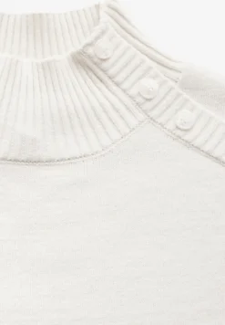 Pullover mit Knopfdetail