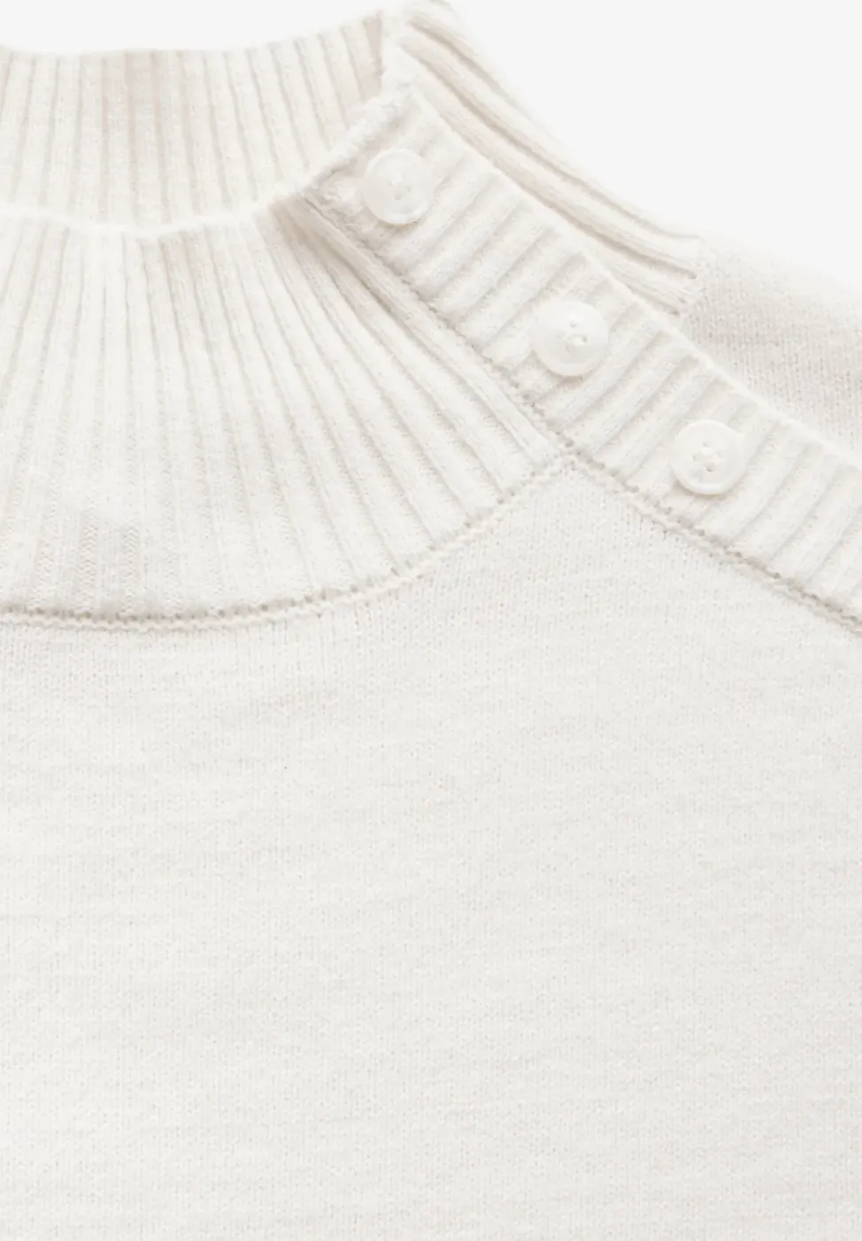 Pullover mit Knopfdetail
