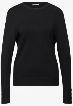 Pullover mit Knopfdetail