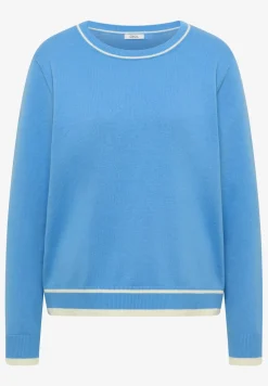 Pullover mit Kontrastdetails