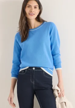 Pullover mit Kontrastdetails