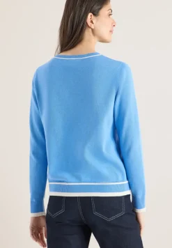Pullover mit Kontrastdetails
