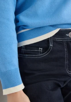 Pullover mit Kontrastdetails