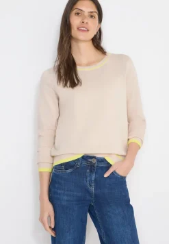 Pullover mit Kontrastdetails