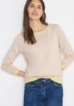 Pullover mit Kontrastdetails