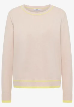 Pullover mit Kontrastdetails