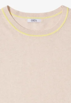 Pullover mit Kontrastdetails