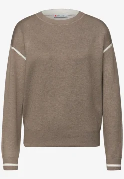 Pullover mit Kontrastdetails