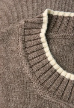 Pullover mit Kontrastdetails