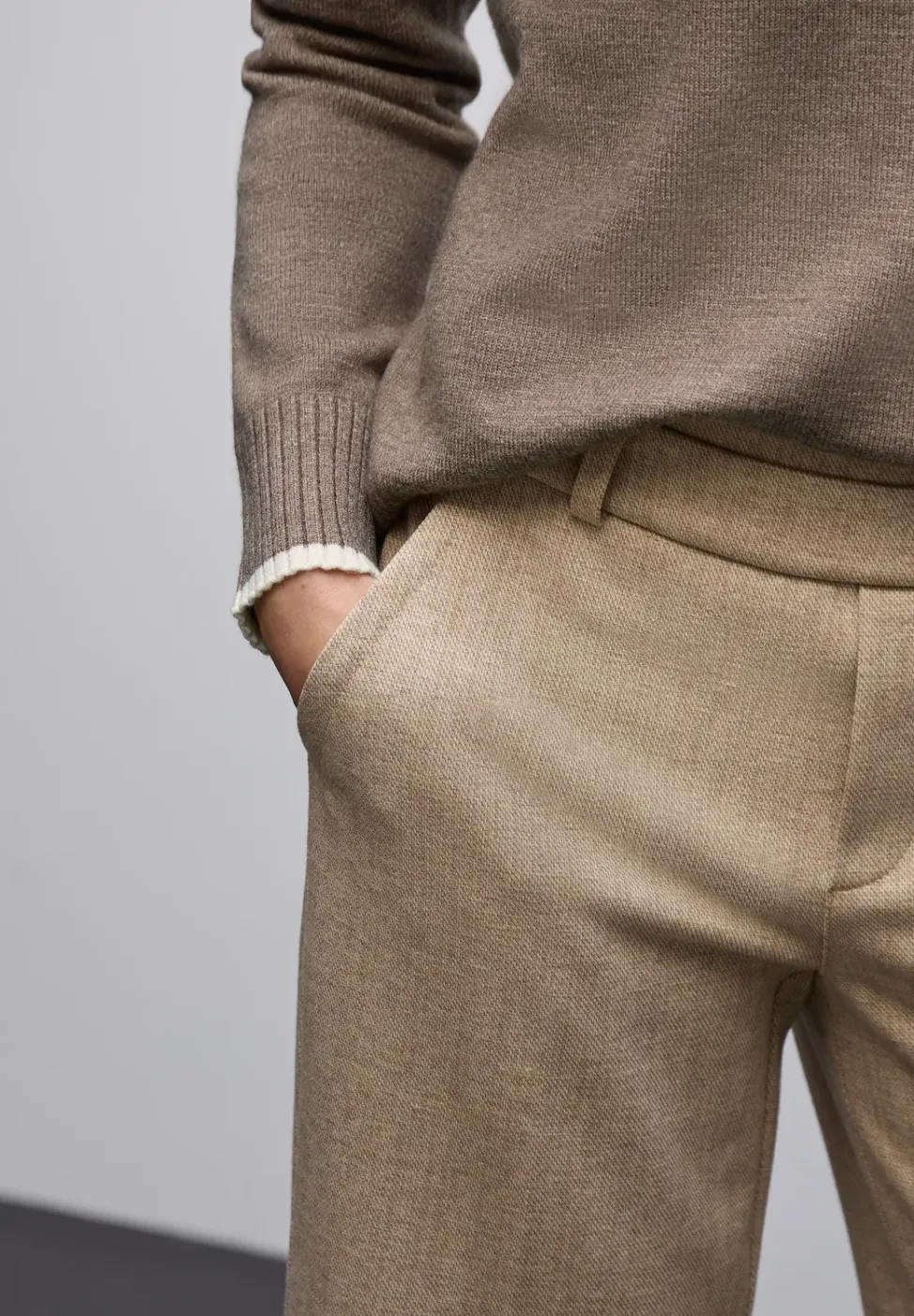 Pullover mit Kontrastdetails