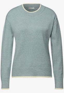Pullover mit Kontrastdetails