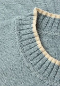 Pullover mit Kontrastdetails