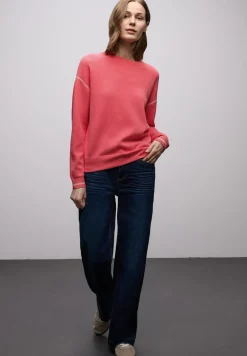 Pullover mit Kontrastdetails