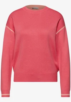 Pullover mit Kontrastdetails