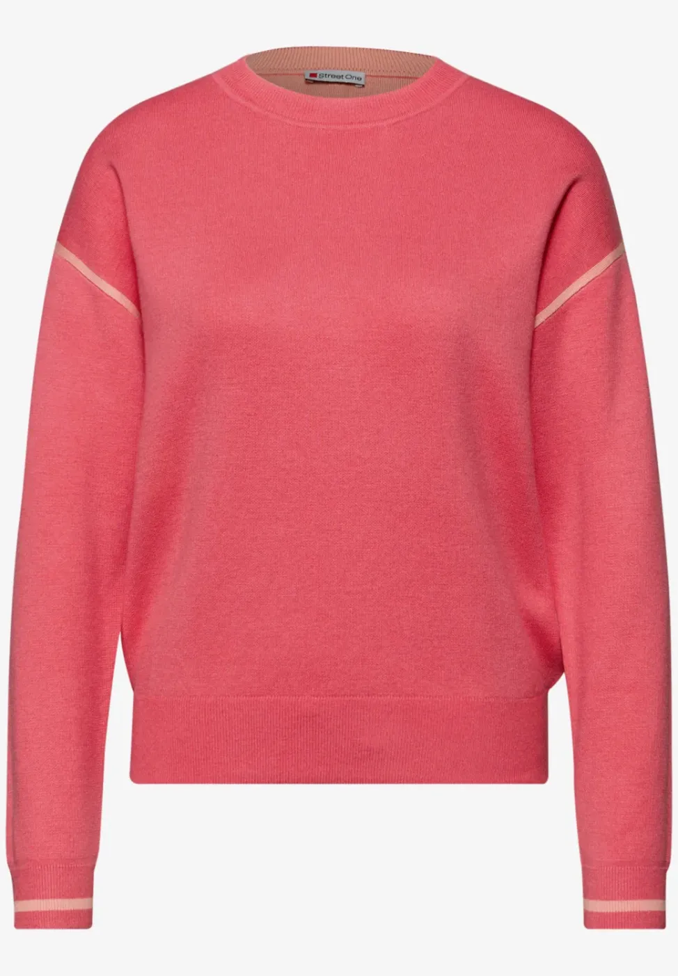 Pullover mit Kontrastdetails