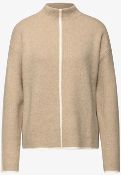 Pullover mit Kontrastdetails