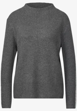 Pullover mit Kontrastdetail