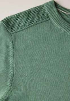 Pullover mit Mesh-Detail