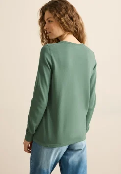Pullover mit Mesh-Detail