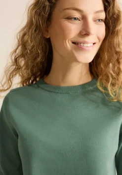 Pullover mit Mesh-Detail