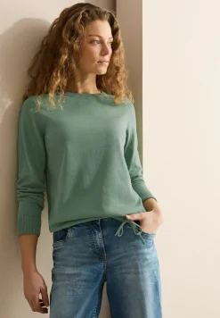 Pullover mit Mesh-Detail