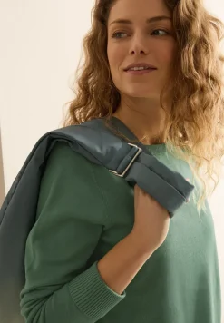 Pullover mit Mesh-Detail