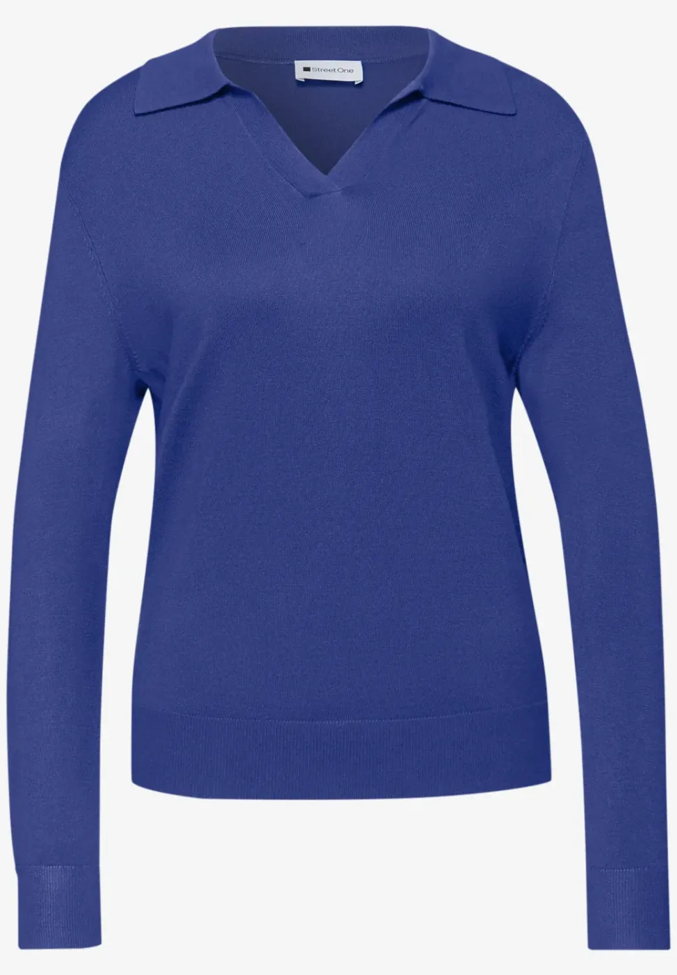Pullover mit Polokragen