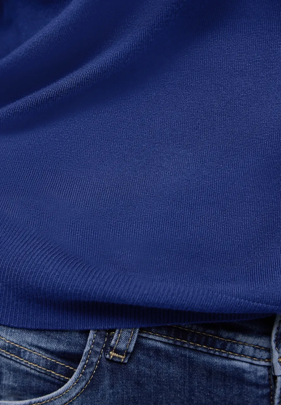 Pullover mit Polokragen