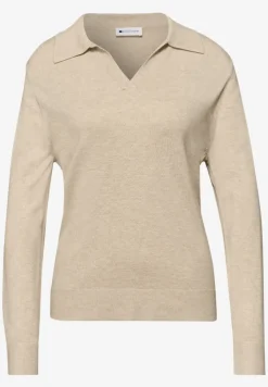 Pullover mit Polokragen