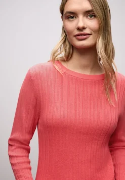 Pullover mit Rippstruktur