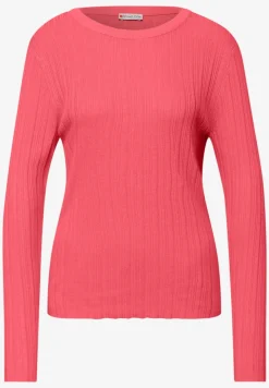 Pullover mit Rippstruktur