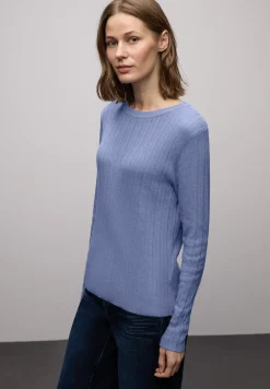 Pullover mit Rippstruktur