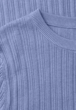 Pullover mit Rippstruktur