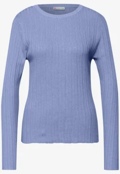 Pullover mit Rippstruktur