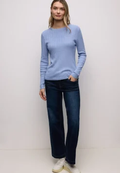 Pullover mit Rippstruktur