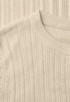 Pullover mit Rippstruktur
