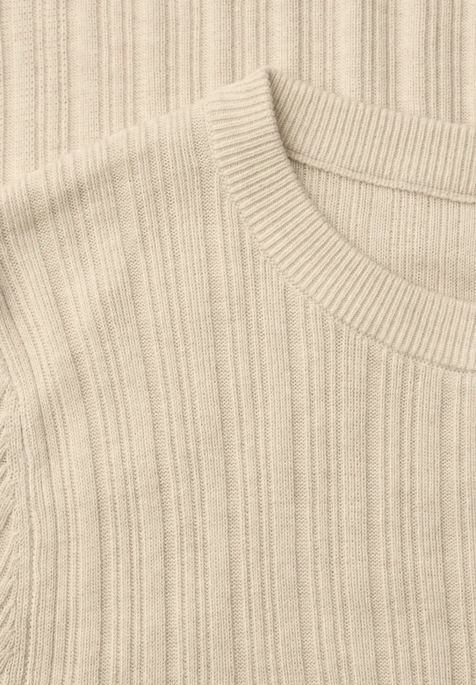 Pullover mit Rippstruktur