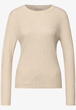 Pullover mit Rippstruktur
