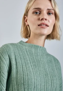 Pullover mit Rippstruktur