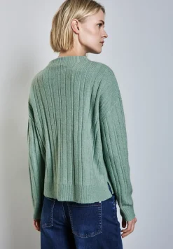 Pullover mit Rippstruktur