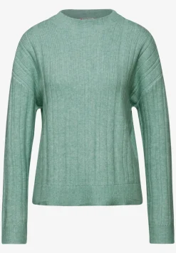 Pullover mit Rippstruktur