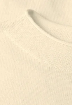 Pullover mit Rollkante