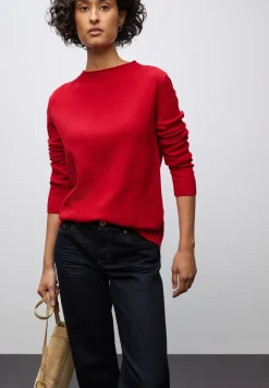 Pullover mit Rollkante