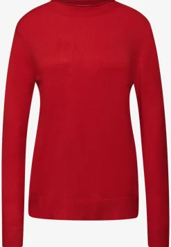 Pullover mit Rollkante